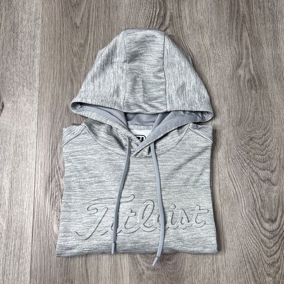 FootJoy Other - Footjoy Titleist Team Issue Pullover Hoodie Mens Size Medium Heathered Gray